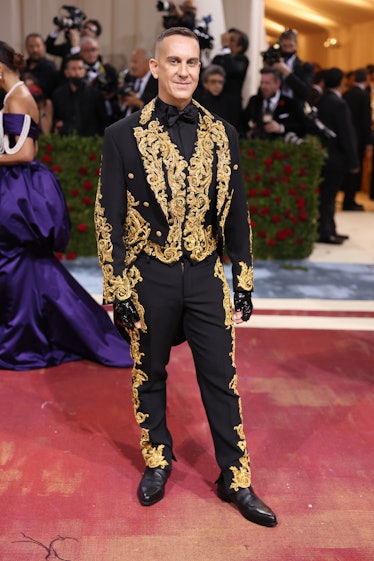 Jeremy Scott attends The 2022 Met Gala Celebrating "In America: An Anthology of Fashion" at The Metr...