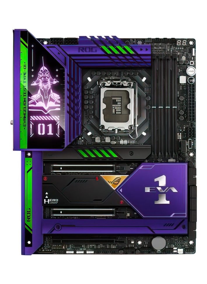 Asus' new ‘Evangelion’ hardware transforms your PC into Unit01