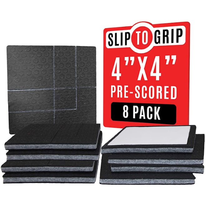 SlipToGrip Non-Slip Furniture Grippers (8-Pack)