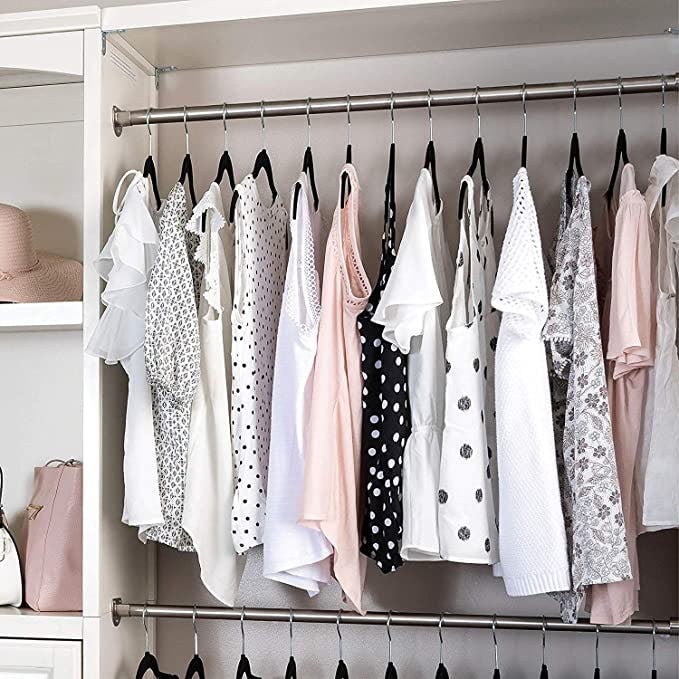 ZOBER Velvet Shirt Hangers (50-Pack)