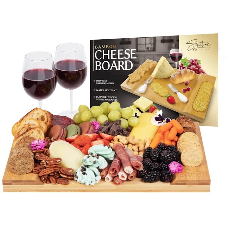 Signature Living Bamboo Cheese Board