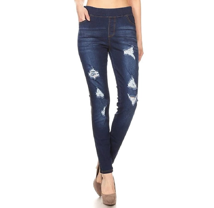 Jvini Distressed Jeggings