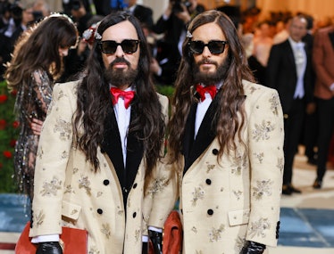 Alessandro Michele and Jared Leto attend The 2022 Met Gala Celebrating "In America: An Anthology of ...