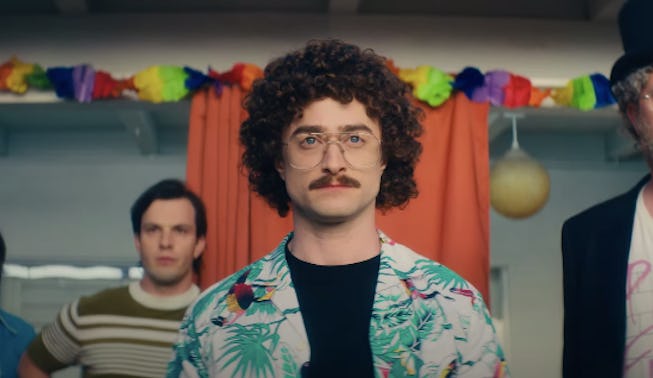 Daniel Radcliffe as Weird Al Yankovic in the first 'Weird' trailer