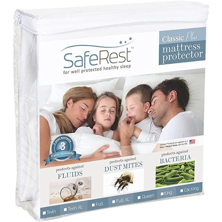 SafeRest Waterproof Mattress Protector