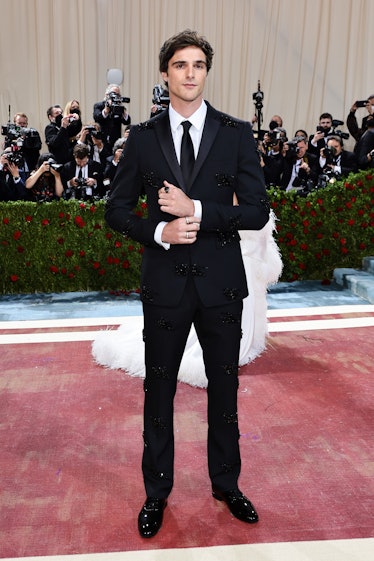 Jacob Elordi attends The 2022 Met Gala Celebrating "In America: An Anthology of Fashion" at The Metr...