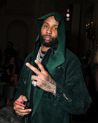 Odell Beckham Jr. at the Met Gala After-Party with SZA