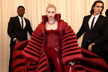 dark red lipstick met gala 2022