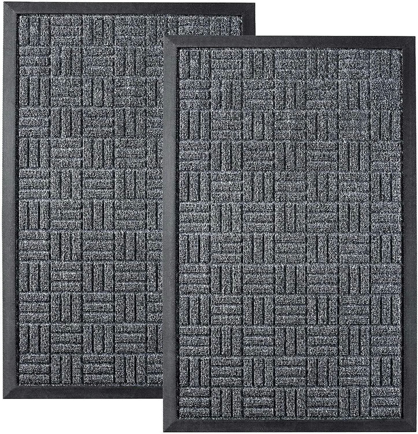 HOMWE Slip Resistant Outdoor Mat