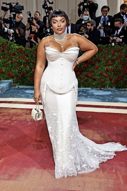 Paloma Elsesser attends The 2022 Met Gala 