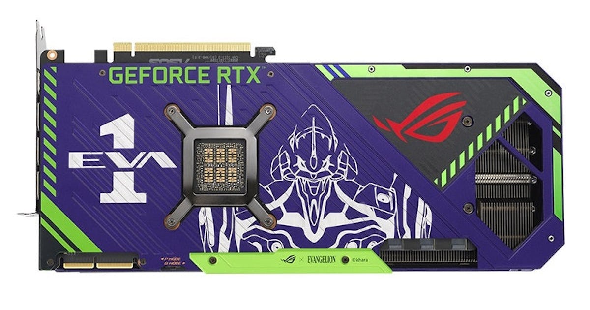 Asus' new 'Evangelion' hardware transforms your PC into Unit-01