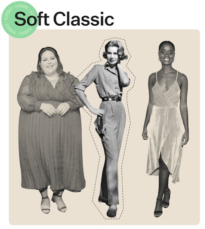 soft classic body type celebrity chart from kibbe body type test
