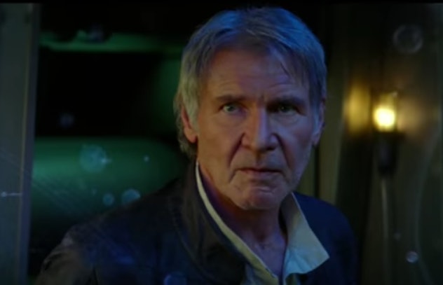 han solo in "the force awakens," star wars quotes about love