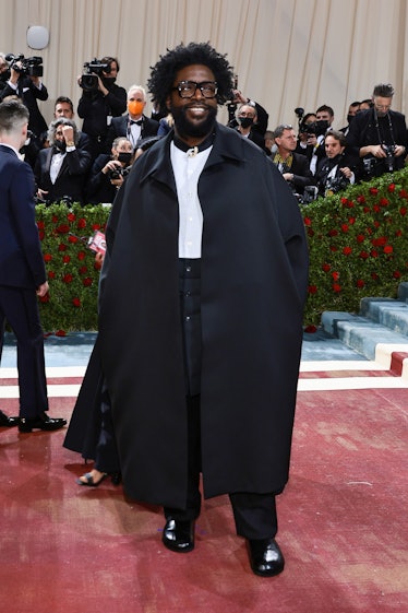 Questlove attends The 2022 Met Gala Celebrating "In America: An Anthology of Fashion" at The Metropo...