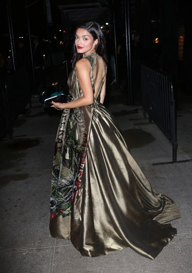 Rachel Zegler attends Met Gala after party at the Standard Hotel