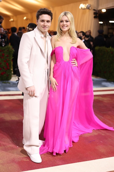 Nicola Peltz and Brooklyn Beckham The 2022 Met Gala Celebrating "In America: An Anthology of Fashion...