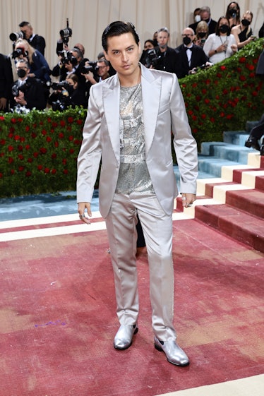 Cole Sprouse attends The 2022 Met Gala Celebrating "In America: An Anthology of Fashion" at The Metr...