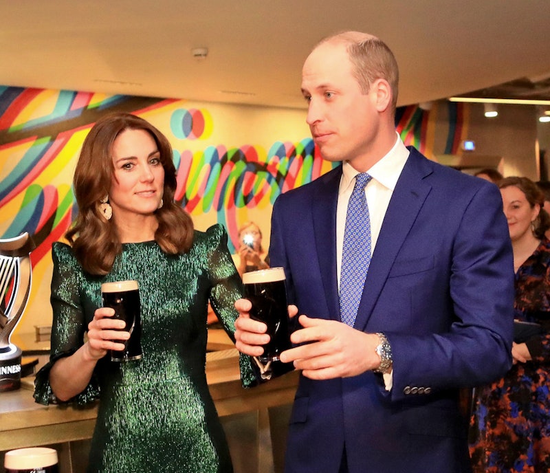 Kate Middleton and Prince William enjoying a pint of Guinness in Ireland