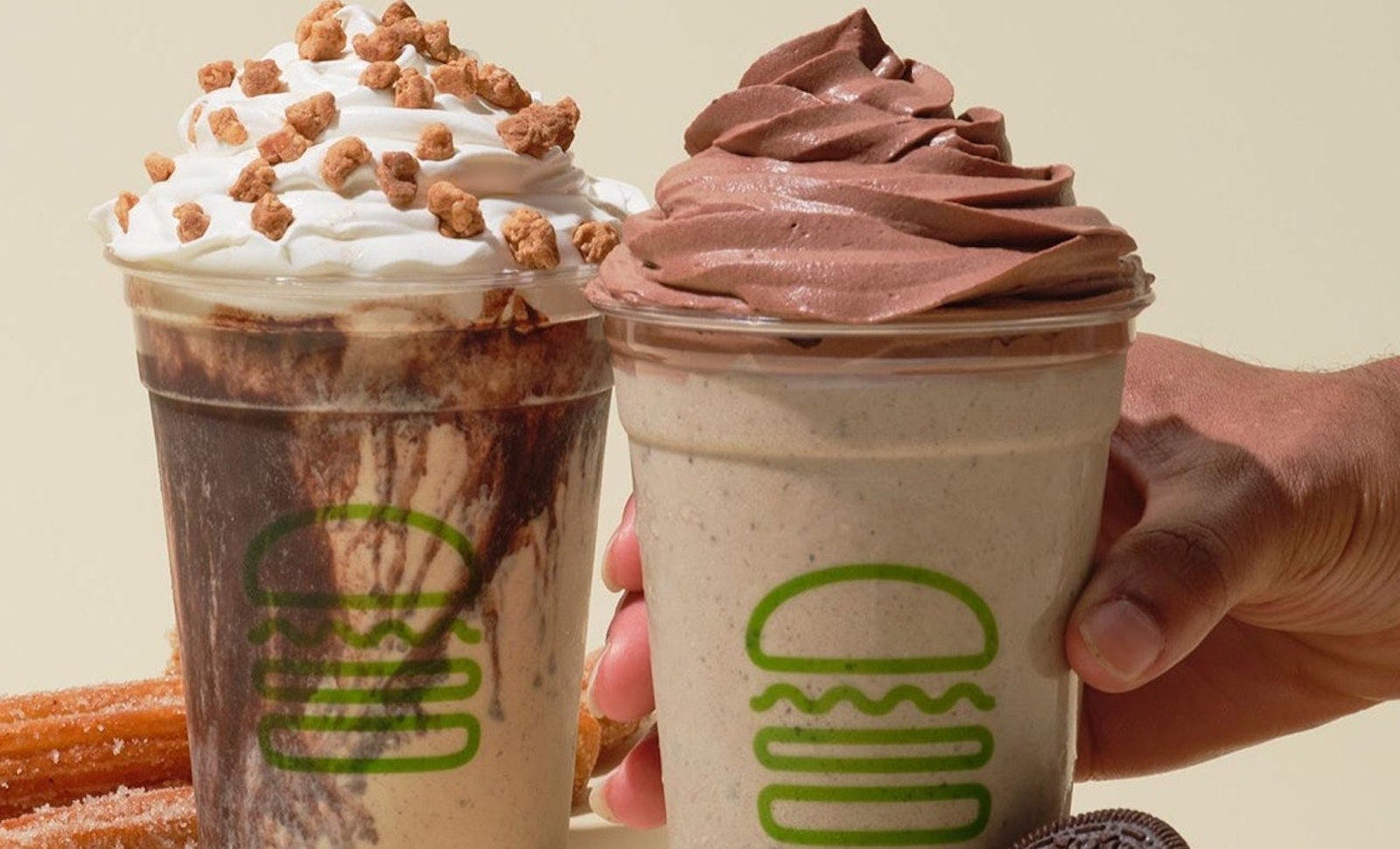 Shake Shack's Oreo Funnel Cake & Chocolate Churro Shakes Are Here For