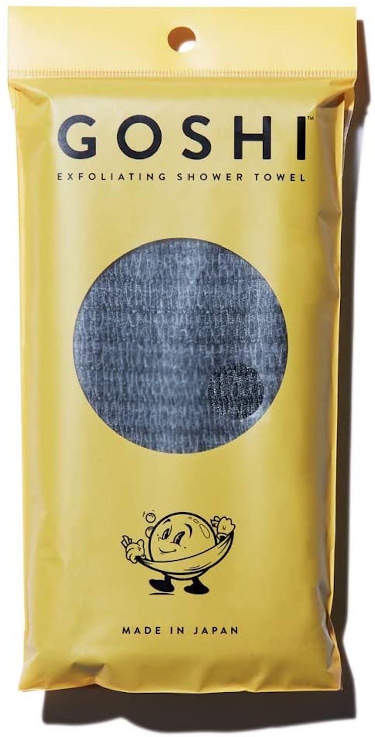 goshi shower towel to use for smooth skin