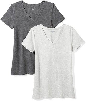 Amazon Essentials V-Neck T-Shirt (2-Pack)