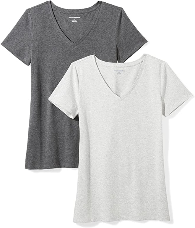 Amazon Essentials V-Neck T-Shirt (2-Pack)