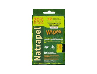 Natrapel picaridin insect repellent wipes