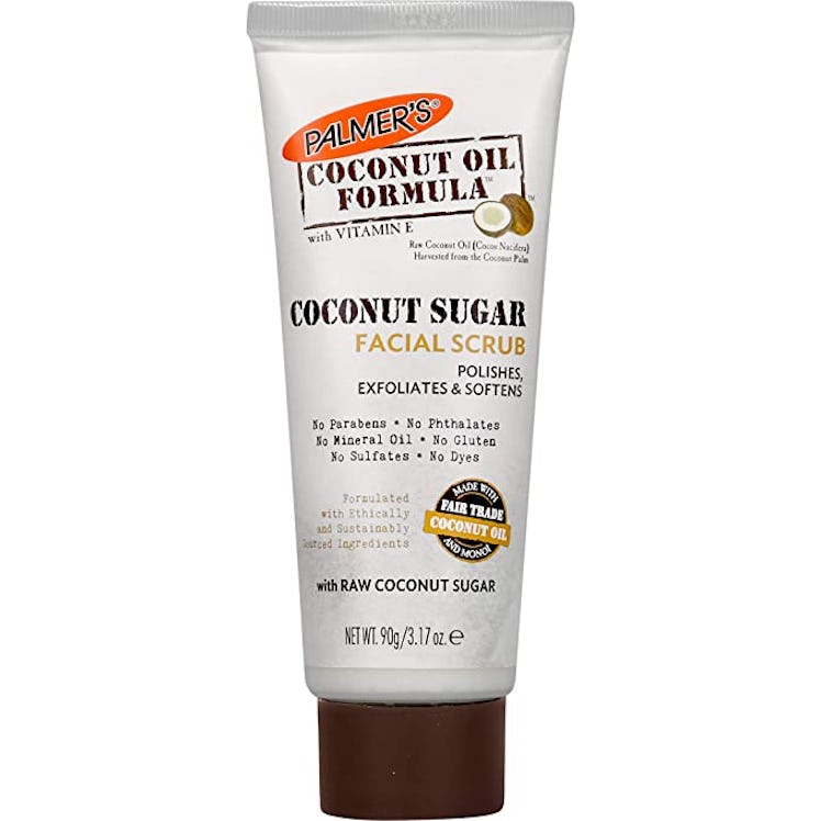 palmer's coconut oil facial scrub to use for smooth skin