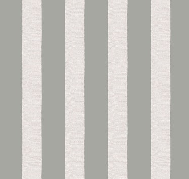 'Grosgrain Stripe' Wallpaper by Sarah Jessica Parker - Pepper Cream