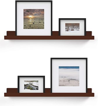 Greenco Picture Shelf (Set of 2)