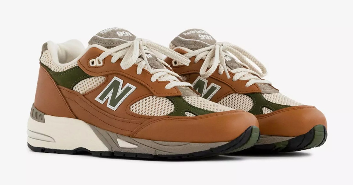 Mottle Tightly concert New Balance and Aimé Leon Dore take on the chunky 991 sneaker