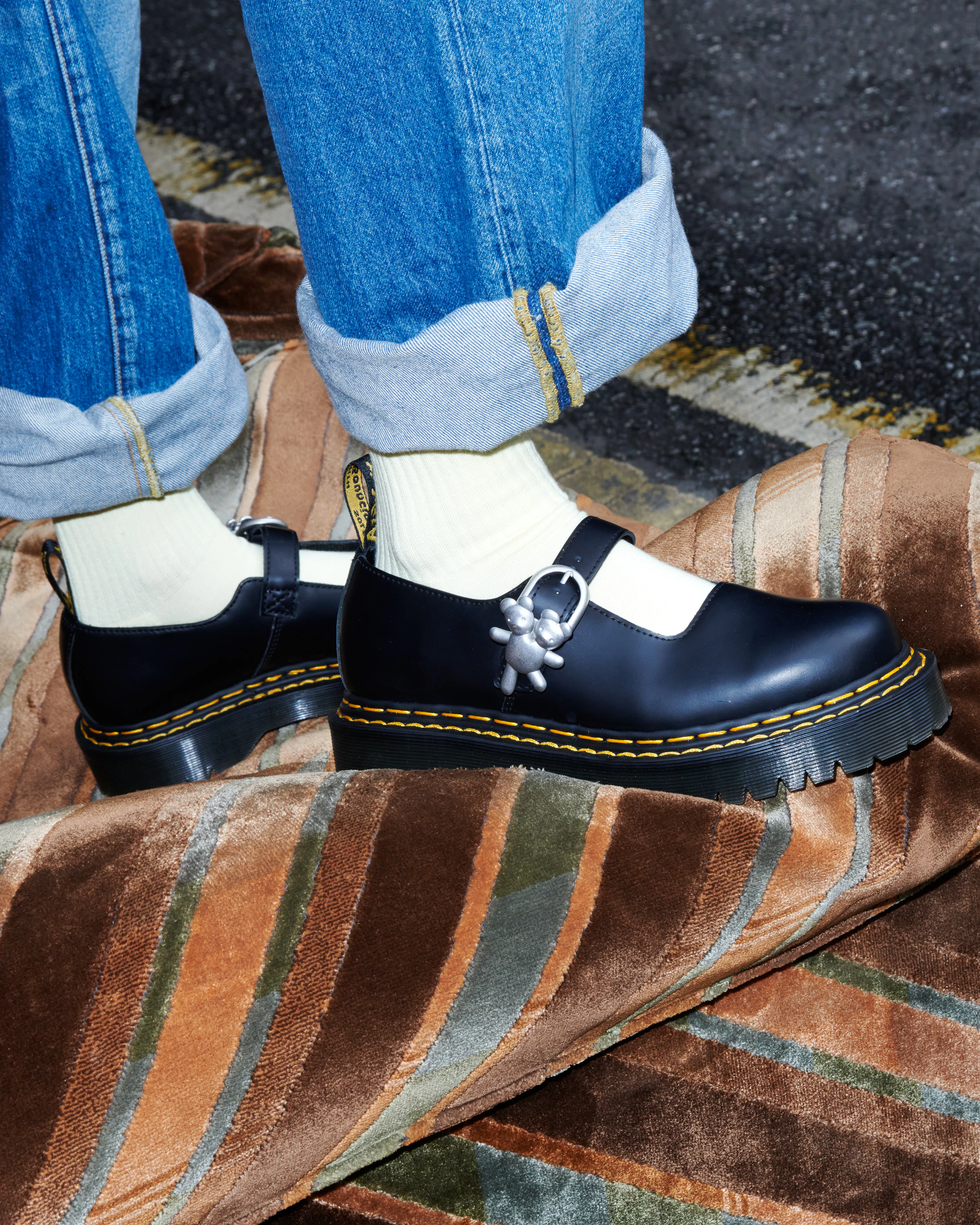 Heaven By Marc Jacobs' Dr. Martens Mary Janes Channel '90s Grunge