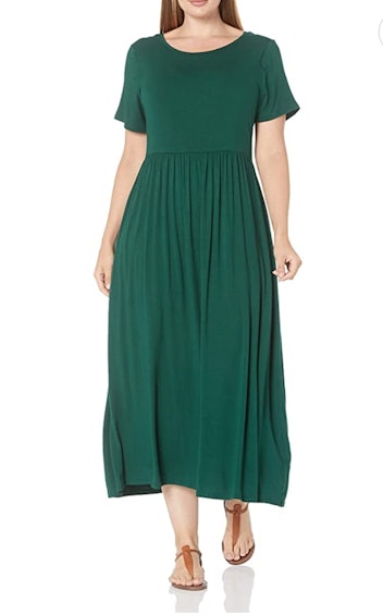 You can't go wrong with a Versatile and figure-flattering waisted maxi dress.
