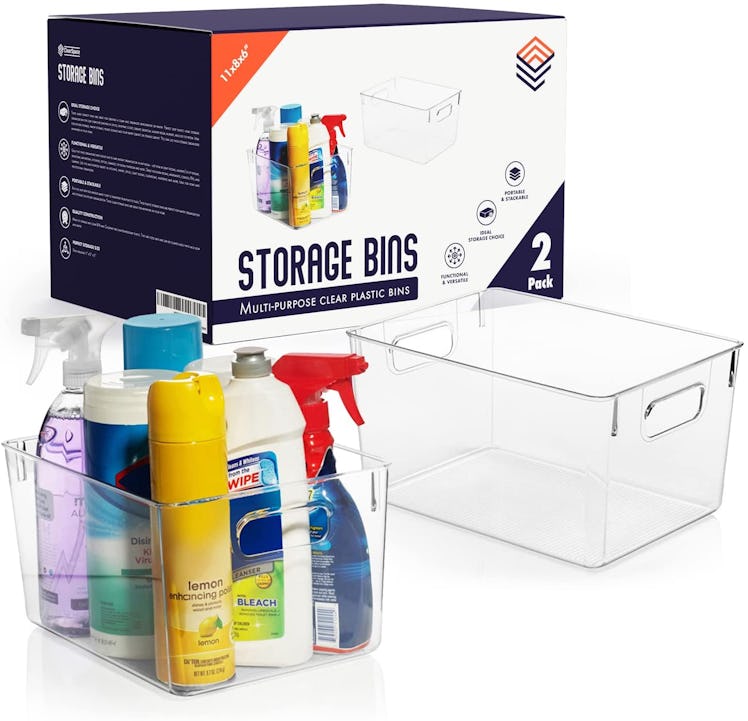 ClearSpace Plastic Storage Bins (2-Pack)