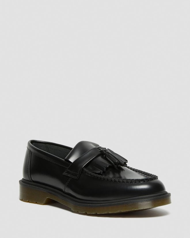 Adrian Tassel Platform Leather Loafers
