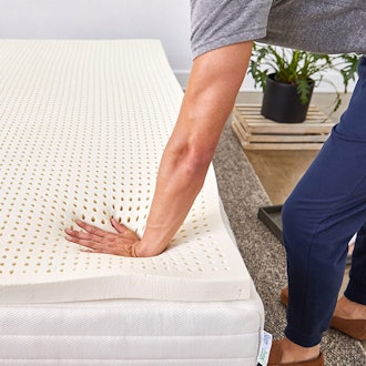 best natural latex mattress topper for sleep number bed