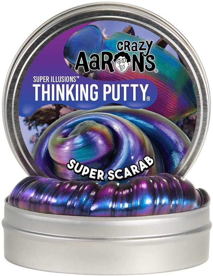 This colorful thinking putty is stretchy without feeling slimy. 