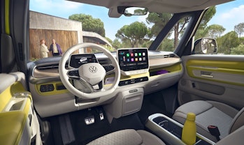 Volkswagen ID Buzz interior promo shot