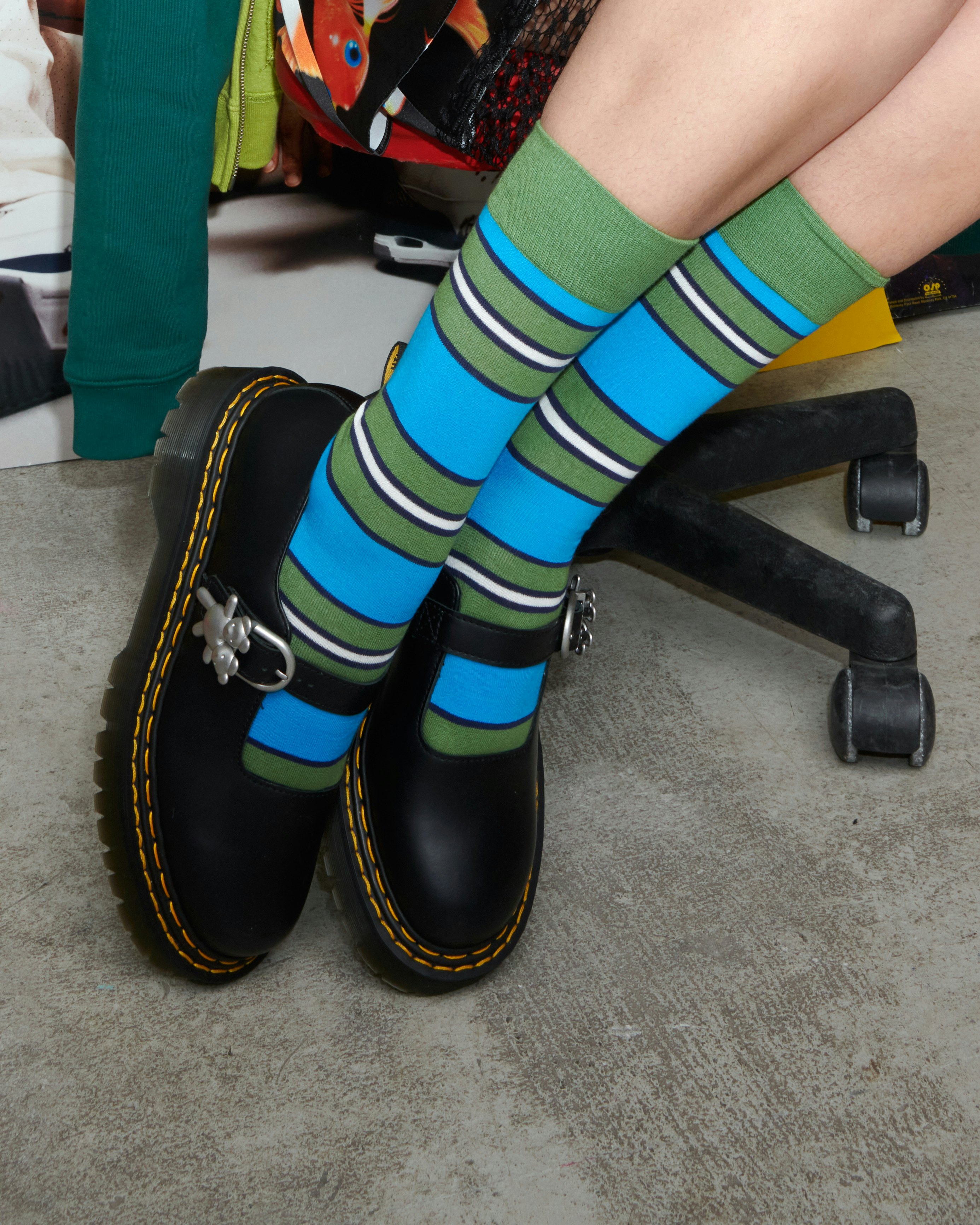 Heaven By Marc Jacobs' Dr. Martens Mary Janes Channel '90s Grunge