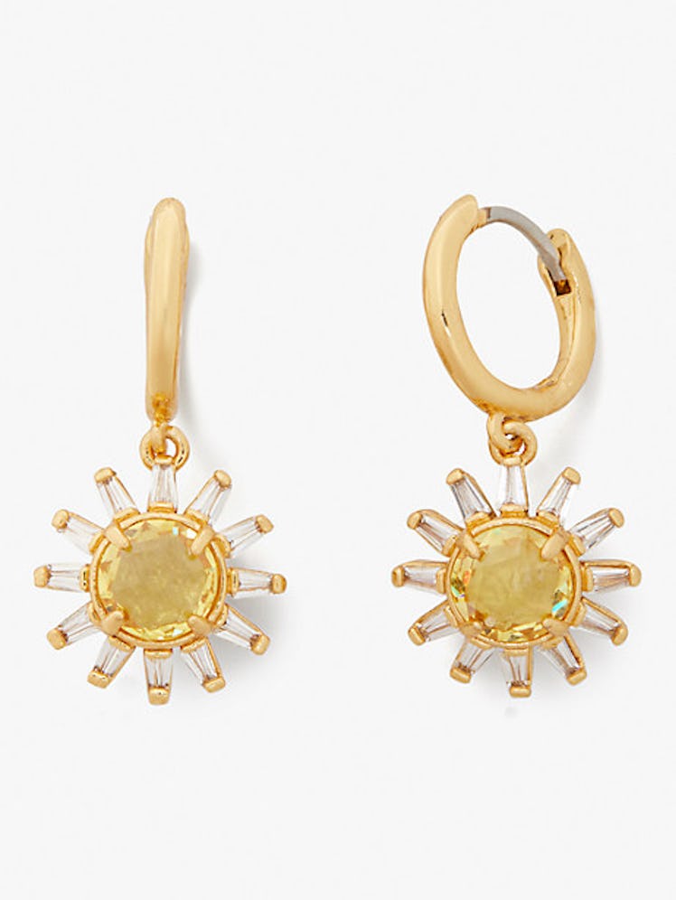 Kate Spade Sun Huggie Earrings