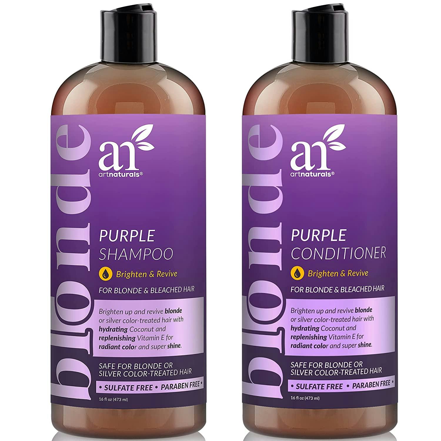 artnaturals Purple Shampoo &amp; Conditioner Set