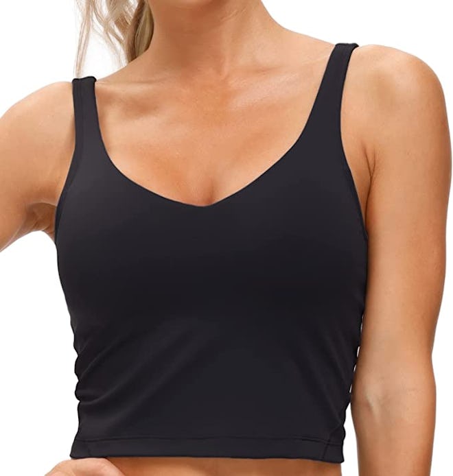 THE GYM PEOPLE Longline Wirefree Sports Bra