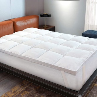 best down-alternative mattress topper for sleep number beds