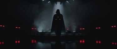 Hayden Christensen stands as Darth Vader in Obi-Wan Kenobi