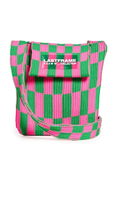 LASTFRAME Ichimatsu Mini Shoulder Bag  