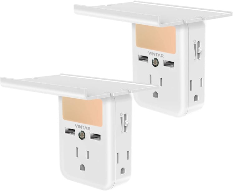 VINTAR Socket Outlet Shelf (2-Pack)