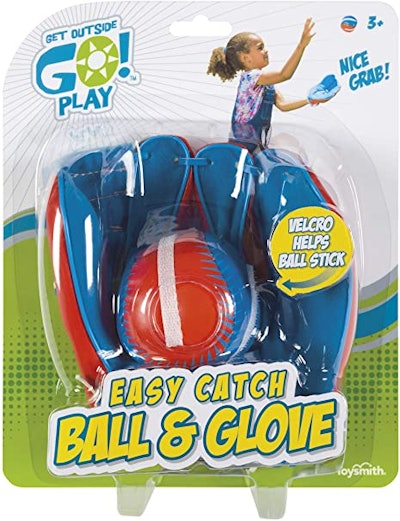 This ball and glove set should last indefinitely, or at least until your child's hand outgrows it.