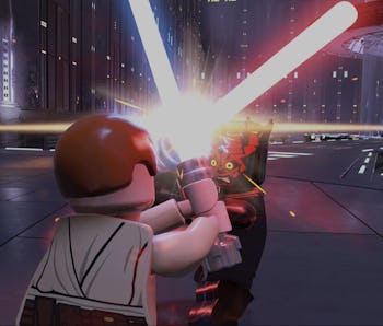 A screenshot from LEGO Star Wars: The Skywalker Saga