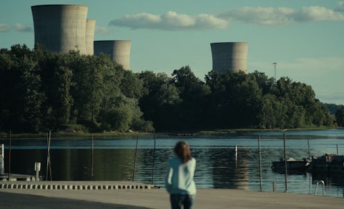 Nicole Remsburg looks at the island in Netflix's 'Meltdown: Three Mile Island.'