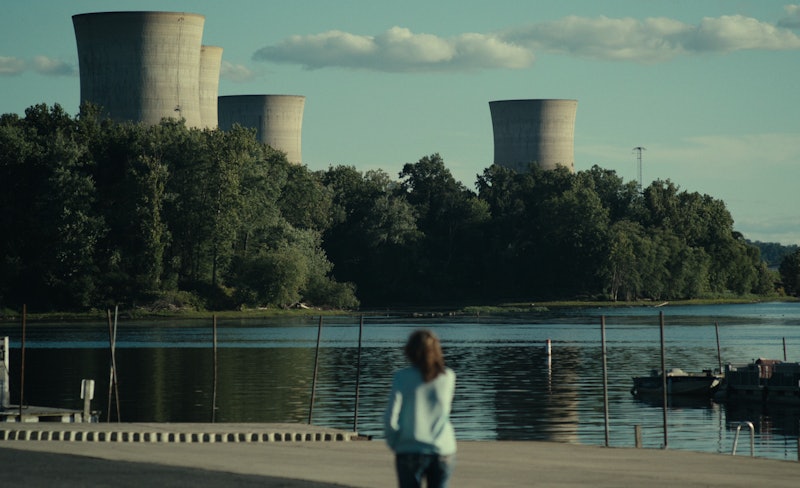 Nicole Remsburg looks at the island in Netflix's 'Meltdown: Three Mile Island.'